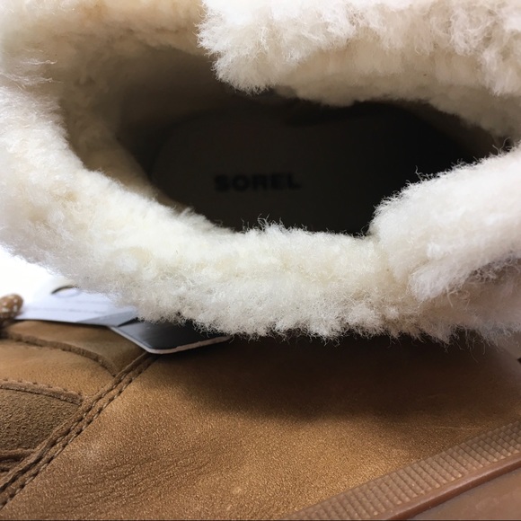 sorel joan of arctic wedge ii shearling boots black